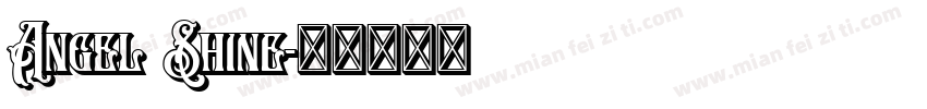 Angel Shine字体转换